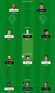 ZIM vs AFG Dream11 Fantasy Tip #2 - 3rd T20I.